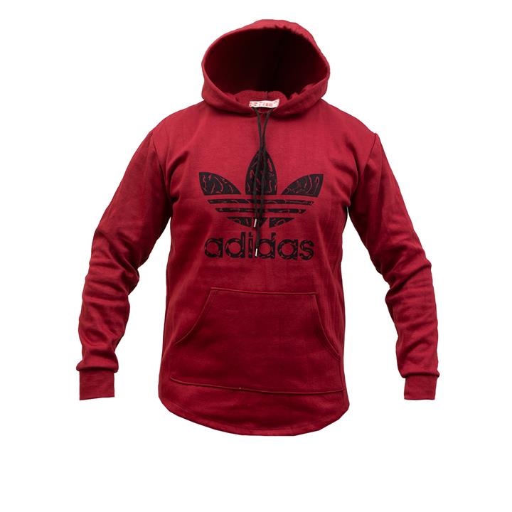 هودی Adidas مردانه زرشکی مدلQs